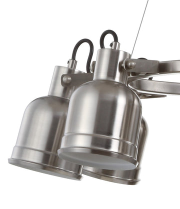 Liam 20" Metal LED Chandelier - JONATHAN Y